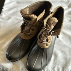 Speedy Topsider brown boot